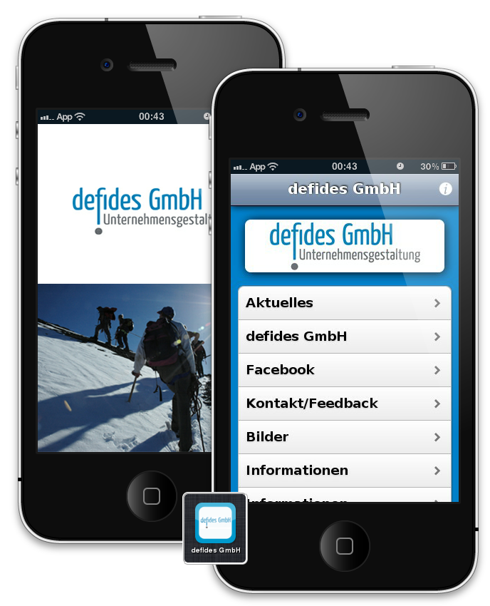 Die mobile App wird aktuell nur unter iPhone, iPod touch und Android unterstützt. Weitere Geräte werden folgen.